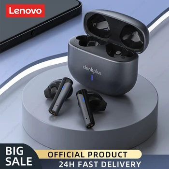 Безжични Слушалки Lenovo TW50 Bluetooth 5.3 със Сензорен контрол Водоустойчив Слушалки на ушите с Два Микрофона Слот за Слушалки