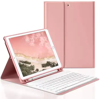клавиатура за iPad 10,2 Калъф с клавиатура за iPad на 7-то поколение Калъф За iPad Air 3 10,5 mini 5 7,9 Air 9,7 2017/2018 калъф Клавиатура