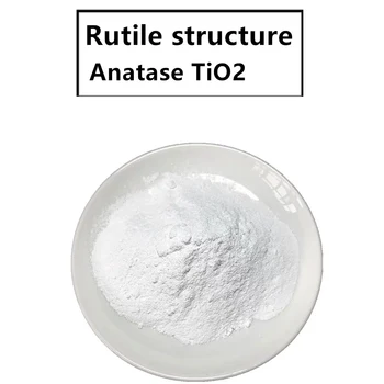 Структура на прах Рутила въглероден Анатасе очищенности 15нм 99,9% титановая/материали Tio 2 Анатасе