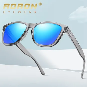 AORON Нови Мъжки Поляризирани Слънчеви очила са Модерни, Цветни Слънчеви Очила За Шофиране UV400 Квадратни Очила