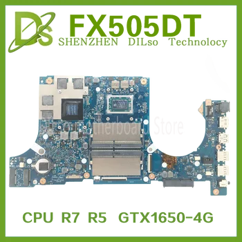 KEFU FX505DD дънна Платка за лаптоп ASUS FX505DT FX95DT дънна Платка с процесор R5-3500H ах италиански хляб! r7-3750H GTX1650-4G GTX1050-3G GPU 100% Тест