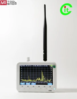 CIT XT-360-AT Преносим Анализатор на спектъра Частотомер Уред за откриване на сигнала 30 Mhz ~ 6 Ghz Mircro USB Интерфейс за PC Връзка