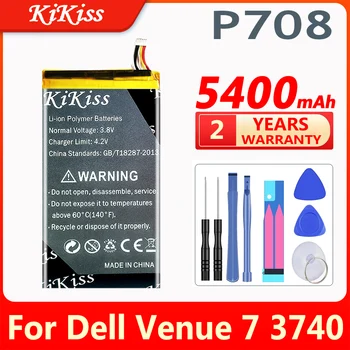 5400 mah P708 батерия за DELL Venue 7 3740 Venue 8 3840 0YMXOW Таблет батерия