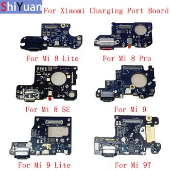 Оригинален USB Порт За Зареждане Конектор Заплата Гъвкав Кабел За Xiaomi Mi 8 SE 8 Lite 8 Pro Mi 9 9 Lite 9T Redmi K20Pro резервни Части За Ремонт на