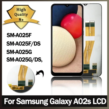 Оригинален A025 За Samsung Galaxy A02s LCD дисплей с сензорен екран Дигитайзер възли За Samsung A02s A025M A025F/DS A025G/DS LCD