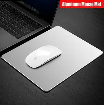 Висококачествен Алуминиев Метален Среден Подложка За Мишка, Подложка За Мишка За Лаптоп Като MacBook