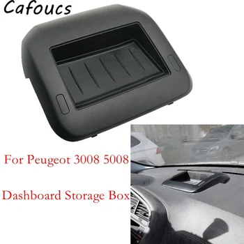 Кутия за съхранение на Всички Всячины Арматурното табло Cafoucs Централна Конзола Кутия За Съхранение на OEM 8231YQ 8231VR За Peugeot 3008 5008