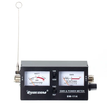 Surecom SW-114 КСВ/RF/Тест електромера за измерване на относителната мощност 3 Функции Аналогов с антена напрежение полета