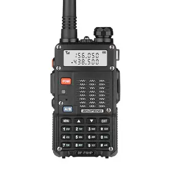 Baofeng F8 Преносима Радиостанция FM Предавател Екранната Клавиатура 8 W Три Режима на Хранене VHF UHF Външна Безжична Радиовръзка