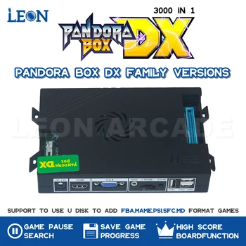 Pandora Box Dx Home Verison Оригинална Игрална Дъска Ретро Игра Поддръжка на 4 Играчи Cga Vga Hdmi Изход за Пандора Аркадна Конзола CRT