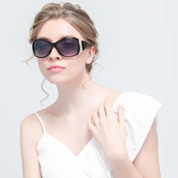 Най-Големи Черни Слънчеви Очила Модерен Дамски Обувки Големи Размери за Големи Ретро Огледални Слънчеви Очила за Жени Дамски Маркови Дизайнерски